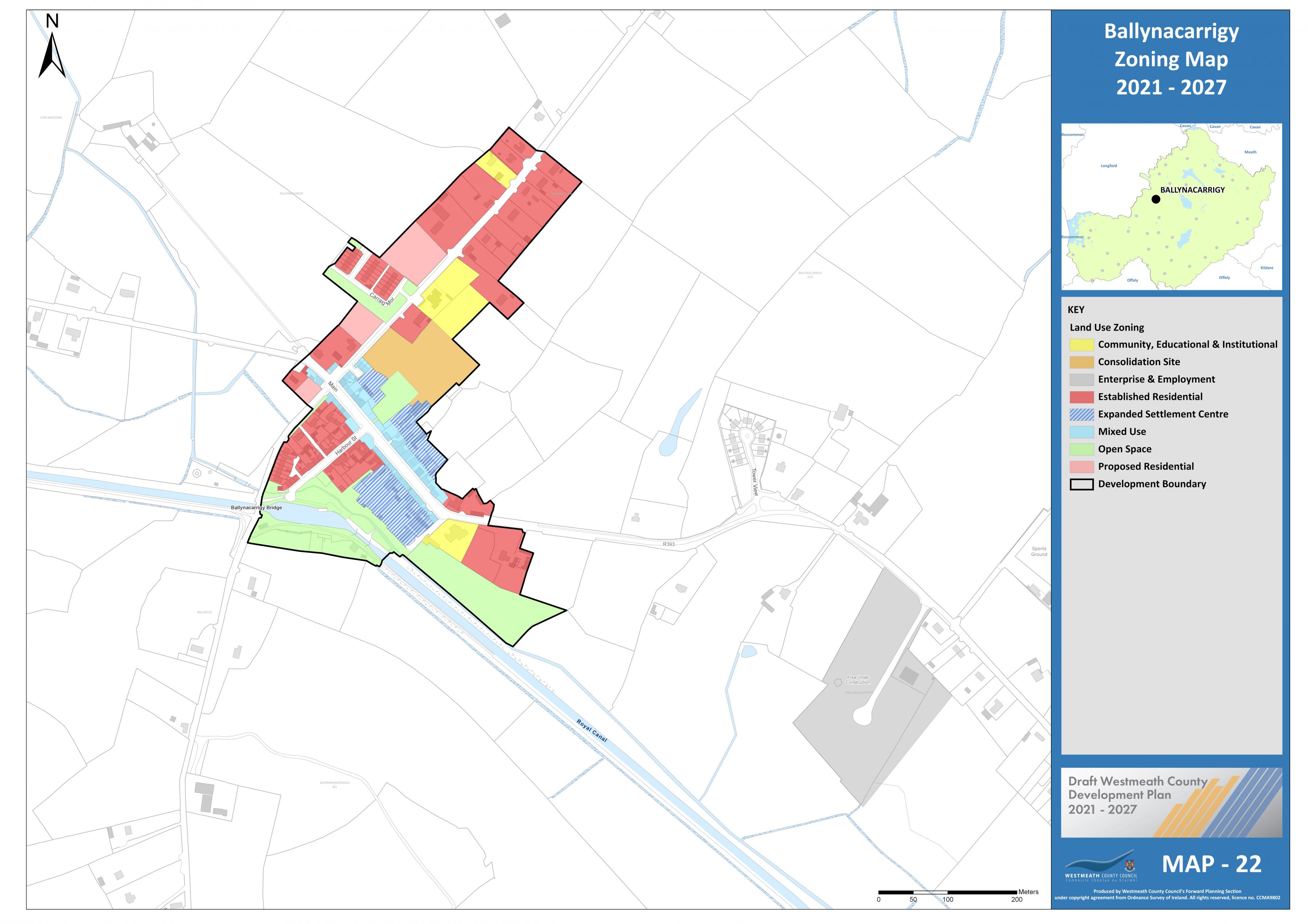 Maps 2027 Rural Serviced Zoning Westmeath County Council